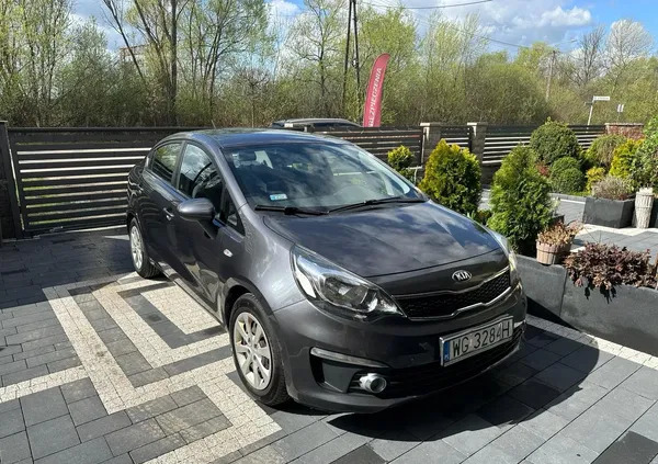 kia mazowieckie Kia Rio cena 26000 przebieg: 284500, rok produkcji 2015 z Pilawa